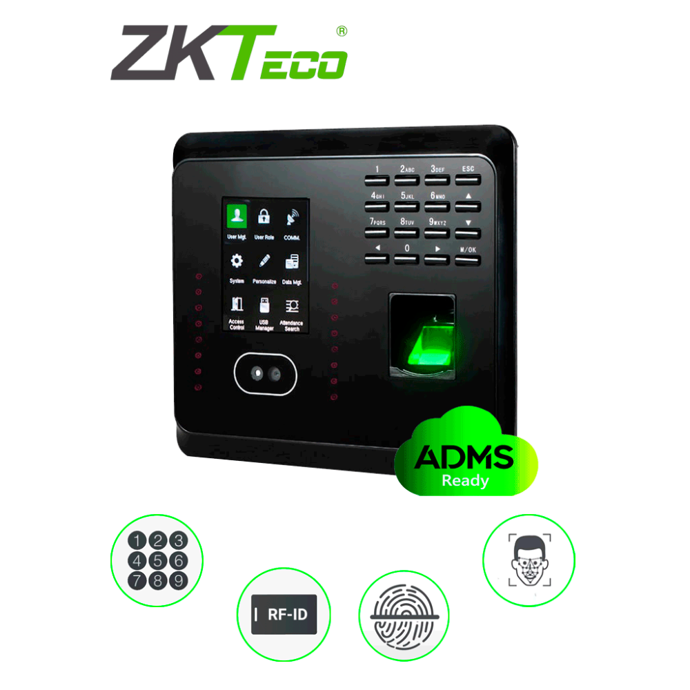 MB360 / ID / ADMS ZAS1530025 ZKTECO MB360ID - Control de Acceso y
