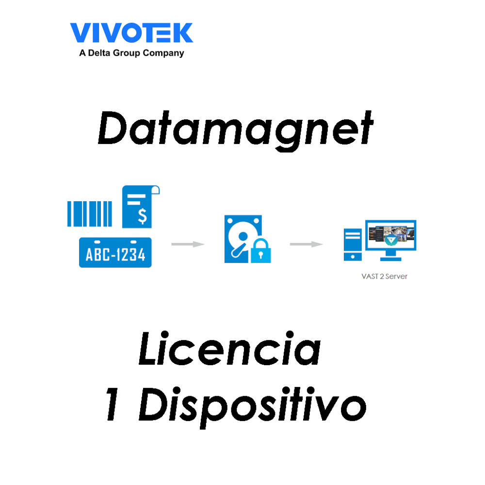 Data Magnet License 990001600 VIV0650006 VIVOTEK DATA MAGNET LICE