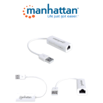 506731 MAN0410004 MANHATTAN 506731 - Adaptador Fast Ethernet USB