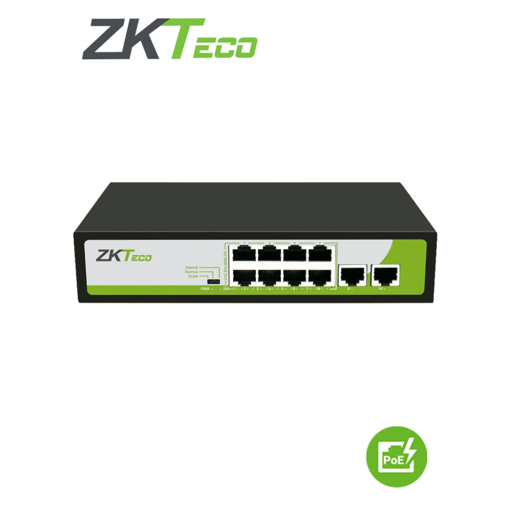 PE082-120-C ZKT1850002 ZKTECO PE082120C- Switch  de 8 Puertos Fas