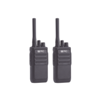 TX320M Paquete de 2 radios porttiles TX320 UHF 400-470 MHz 16 canales 2 Watts de potencia SPER Eficientes. TX320M